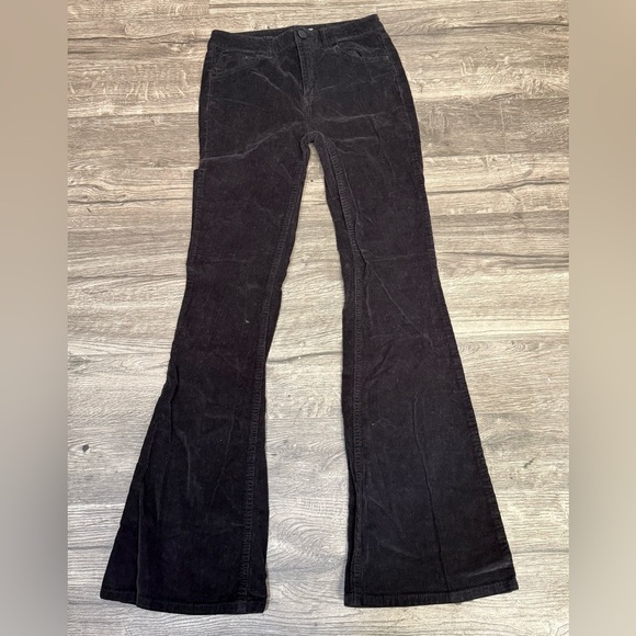 Design Lab Lord & Taylor Chocolate Corduroy Trousers - Picture 2 of 6